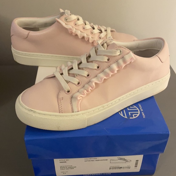 Tory sport, Tory Burch Pink Ruffle Sneaker - Picture 4 of 5